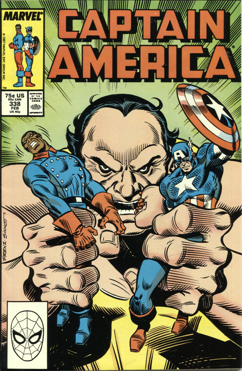 Captain America (1968 Series) #338 VF 8.0