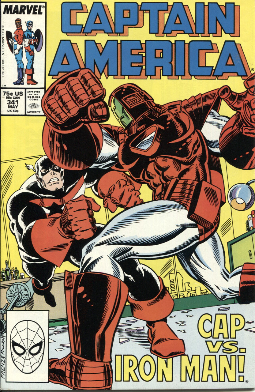 Captain America (1968 Series) #341 NM- 9.2