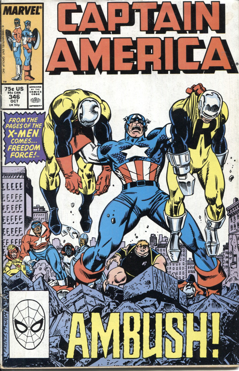 Captain America (1968 Series) #346 FN 6.0