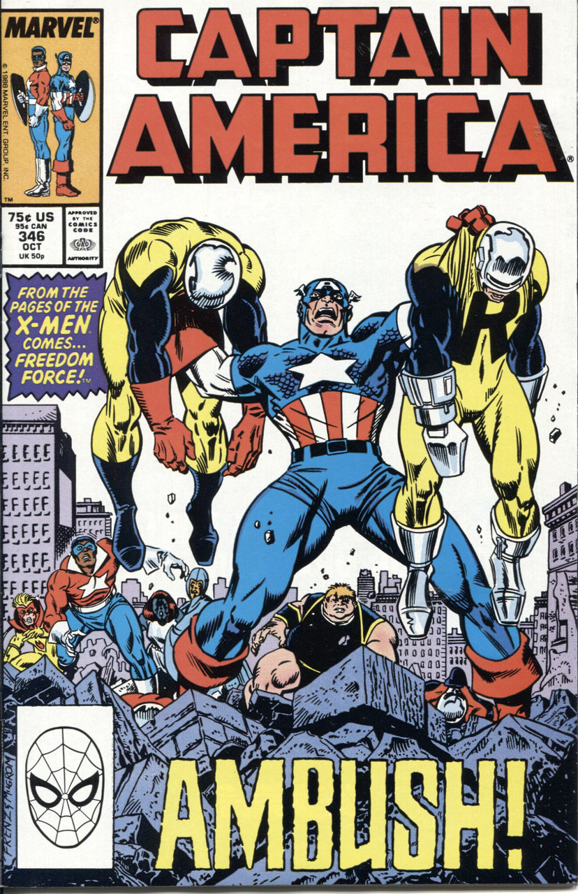 Captain America (1968 Series) #346 VF 8.0