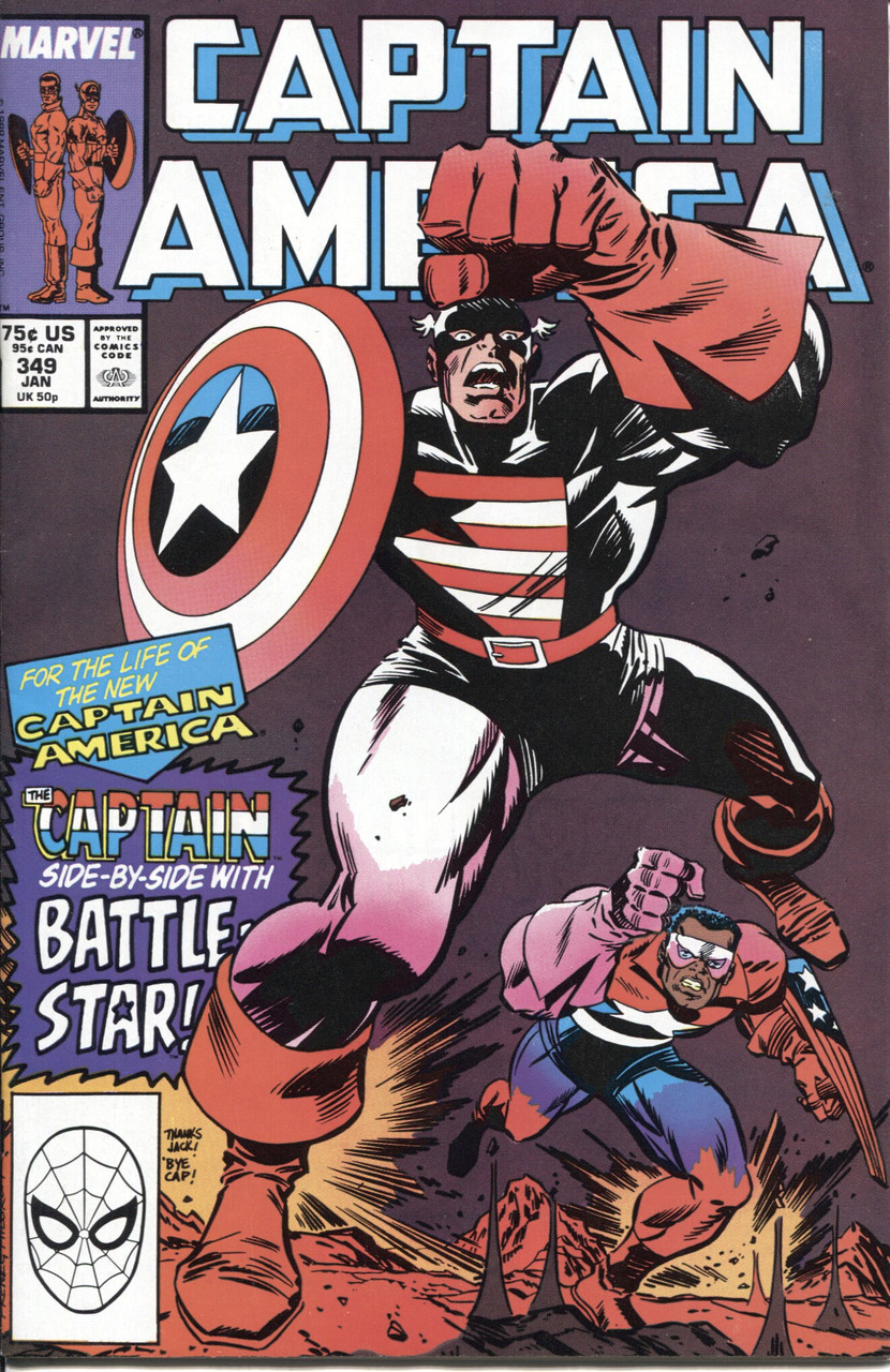 Captain America (1968 Series) #349 NM- 9.2