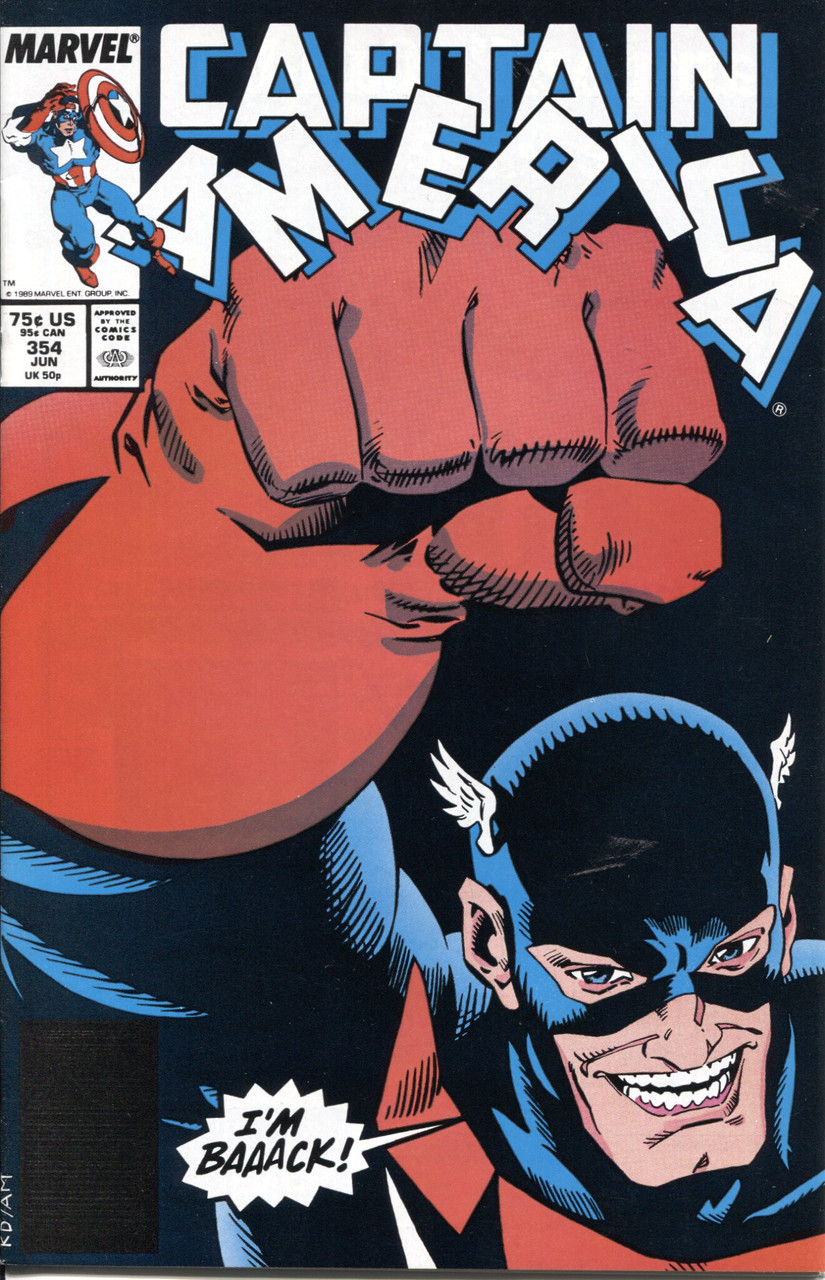 Captain America (1968 Series) #354 NM- 9.2