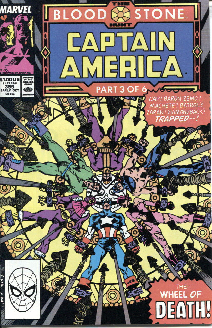 Captain America (1968 Series) #359 NM- 9.2