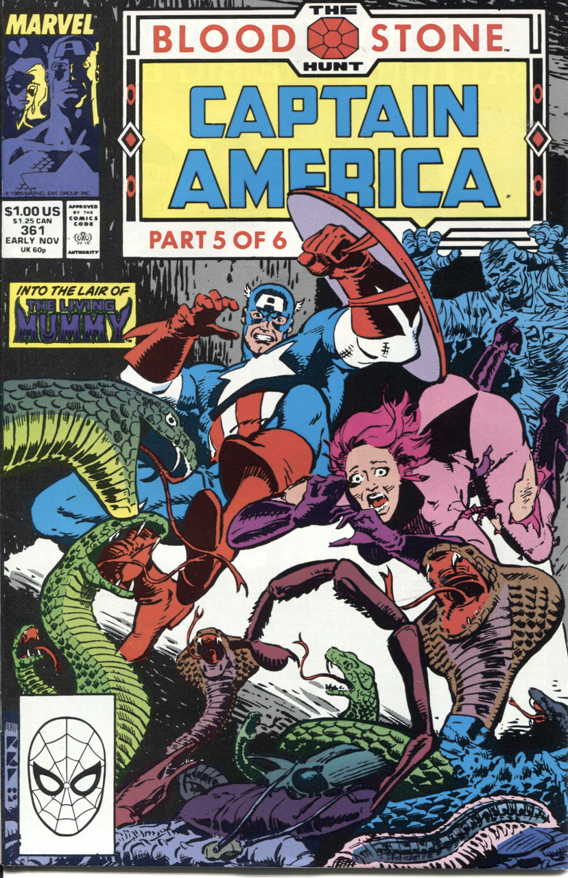 Captain America (1968 Series) #361 NM- 9.2