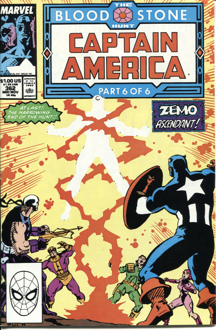 Captain America (1968 Series) #362 NM- 9.2