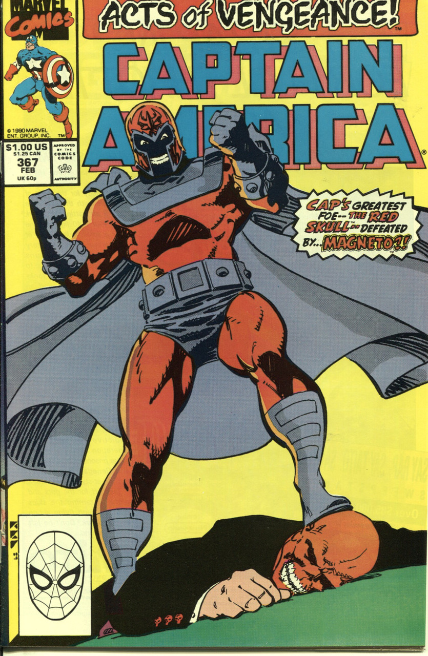 Captain America (1968 Series) #367 NM- 9.2