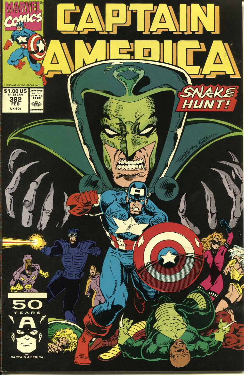 Captain America (1968 Series) #382 NM- 9.2