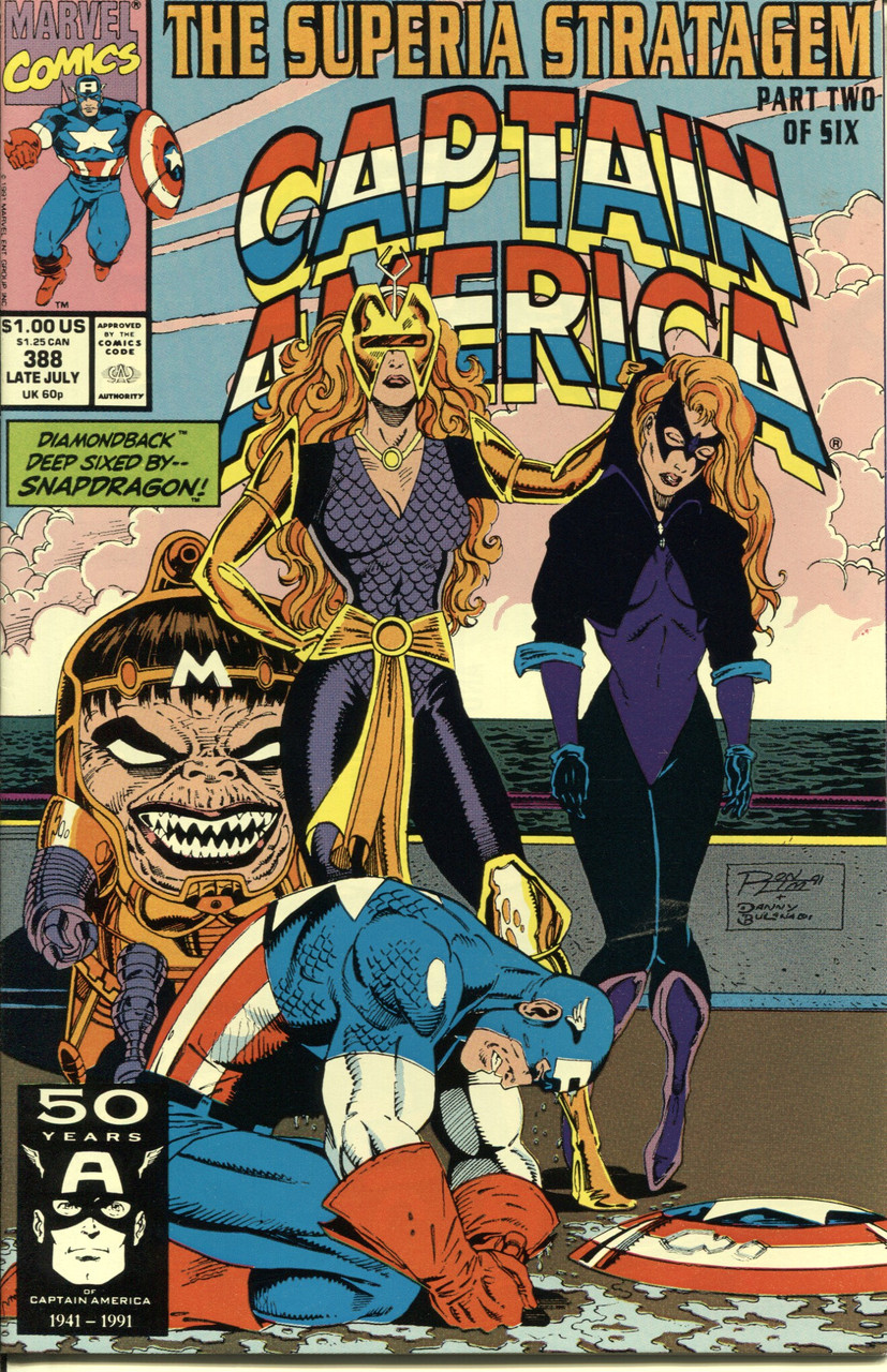 Captain America (1968 Series) #388 NM- 9.2