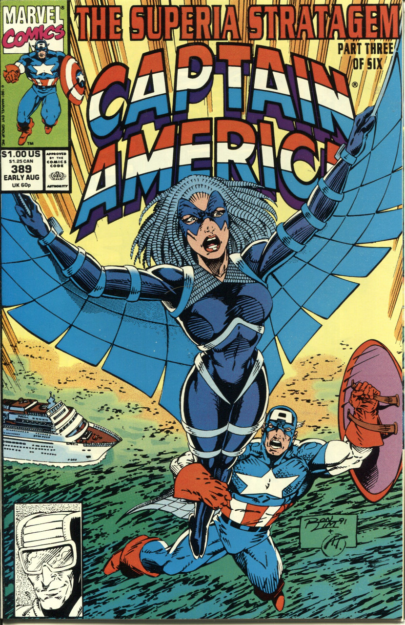 Captain America (1968 Series) #389 NM- 9.2