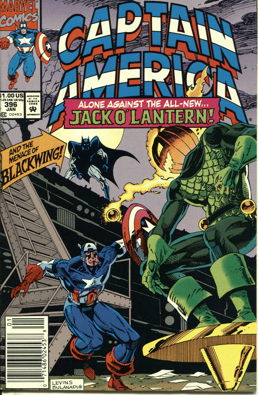 Captain America (1968 Series) #396 Newsstand NM- 9.2