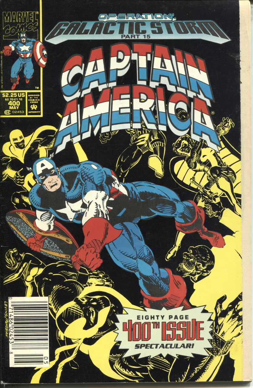 Captain America (1968 Series) #400 Newsstand NM- 9.2