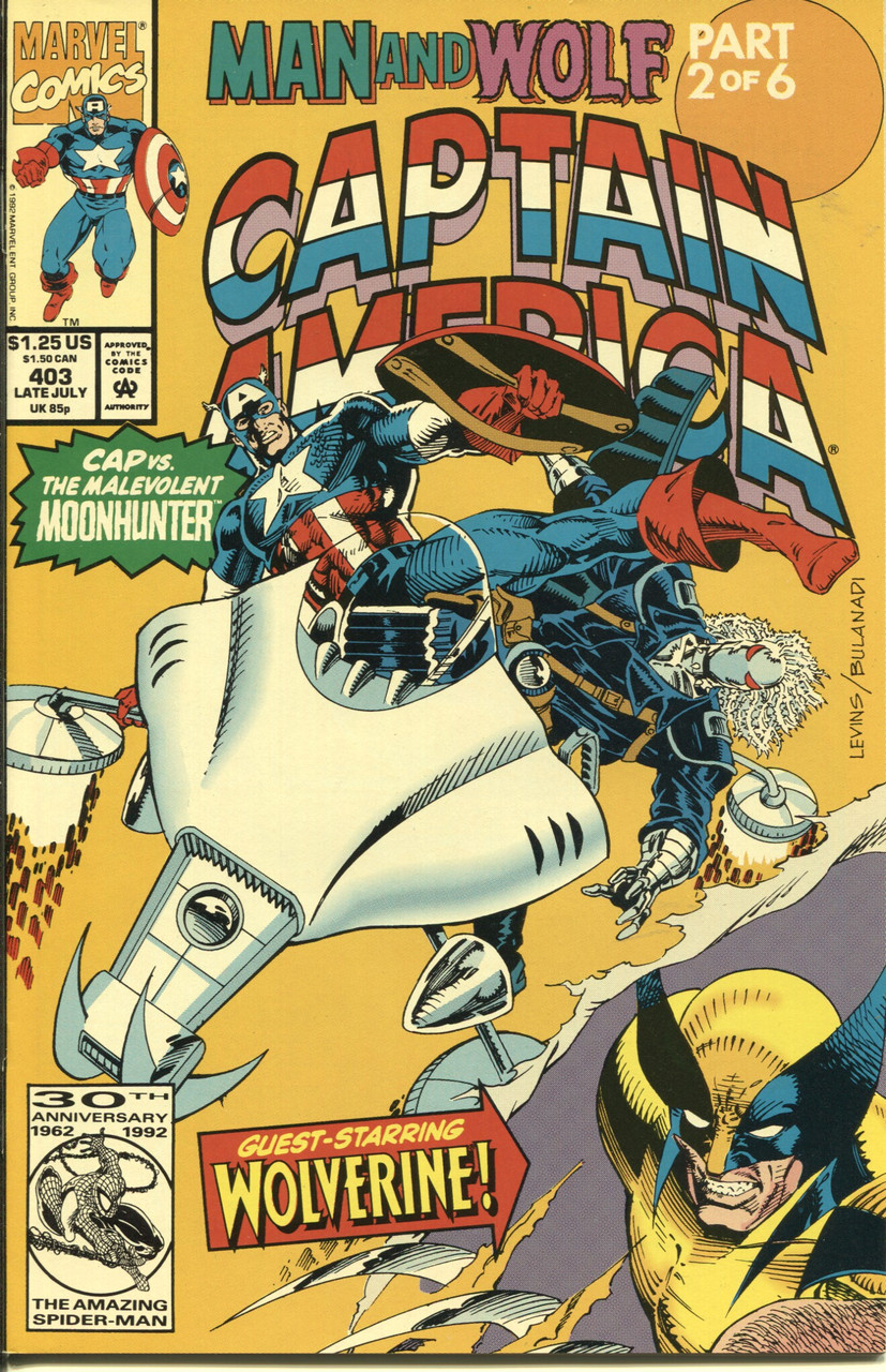 Captain America (1968 Series) #403 NM- 9.2