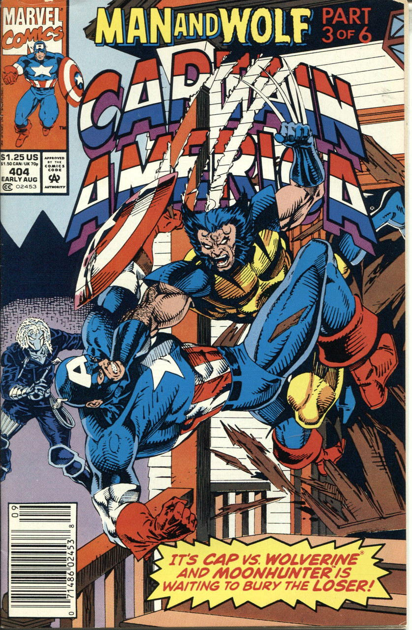 Captain America (1968 Series) #404 Newsstand NM- 9.2