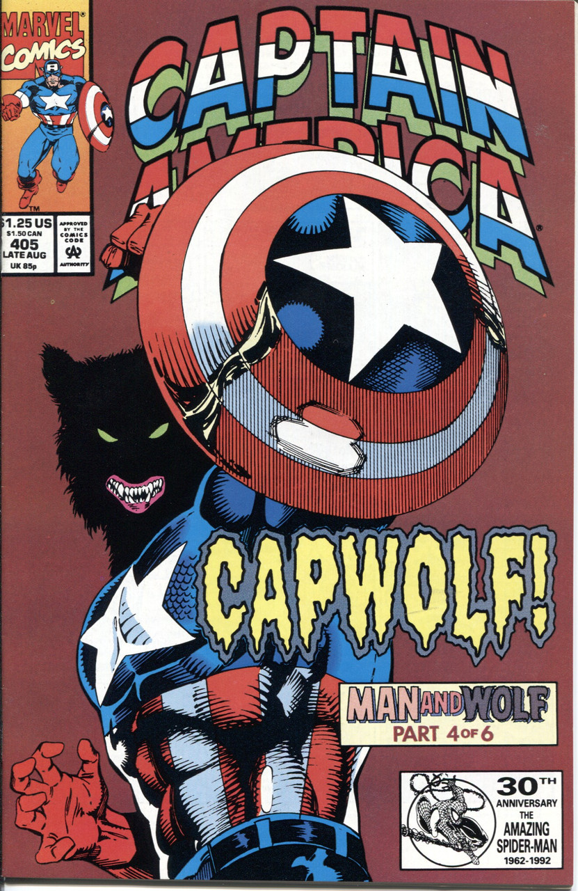 Captain America (1968 Series) #405 NM- 9.2