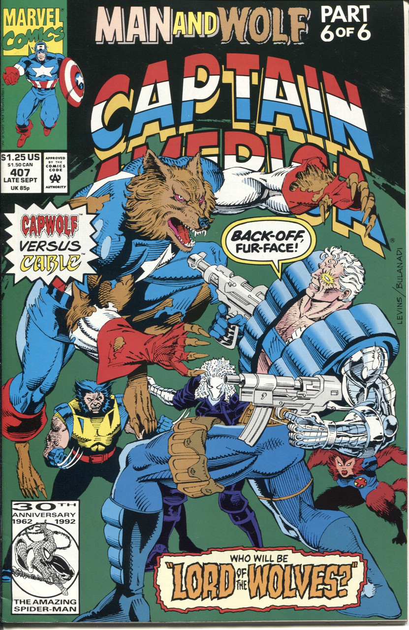 Captain America (1968 Series) #407 NM- 9.2