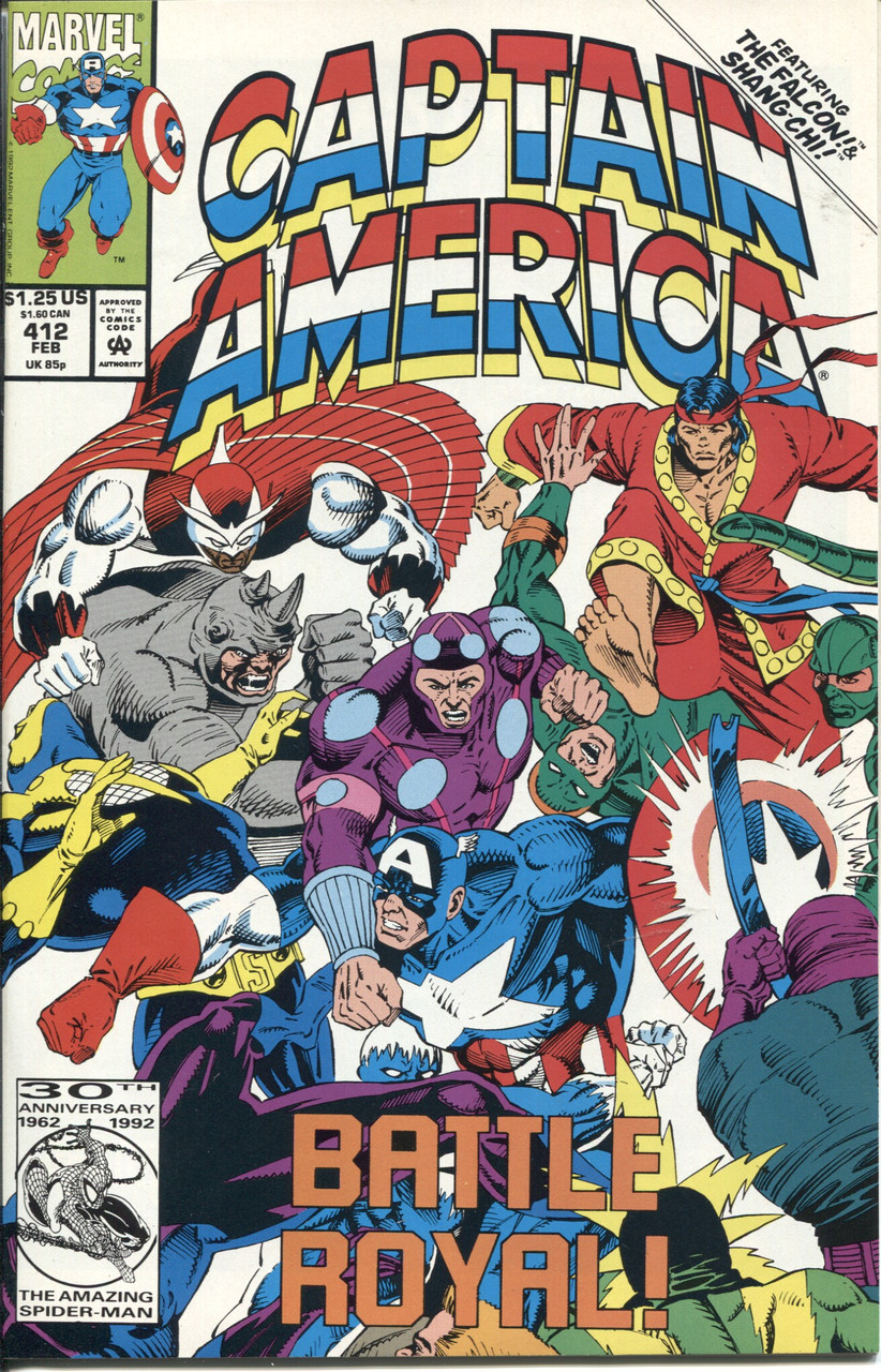 Captain America (1968 Series) #412 NM- 9.2