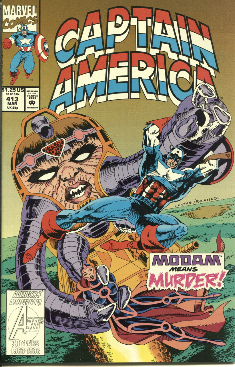 Captain America (1968 Series) #413 NM- 9.2