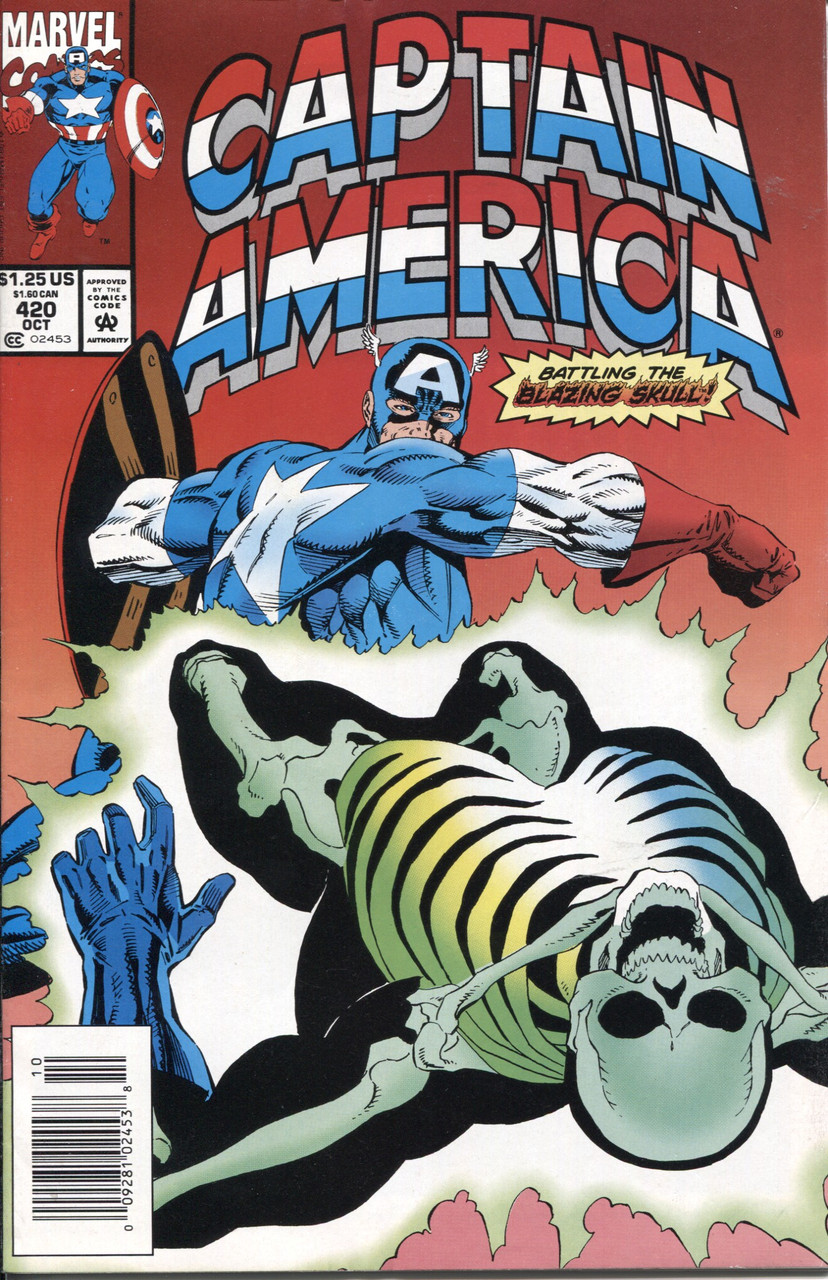 Captain America (1968 Series) #420 Newsstand NM- 9.2