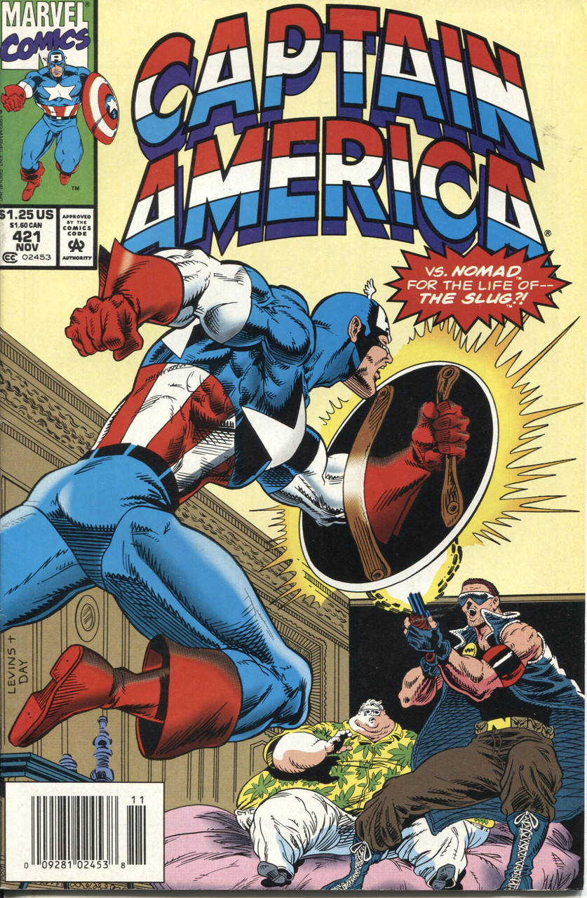 Captain America (1968 Series) #421 Newsstand NM- 9.2