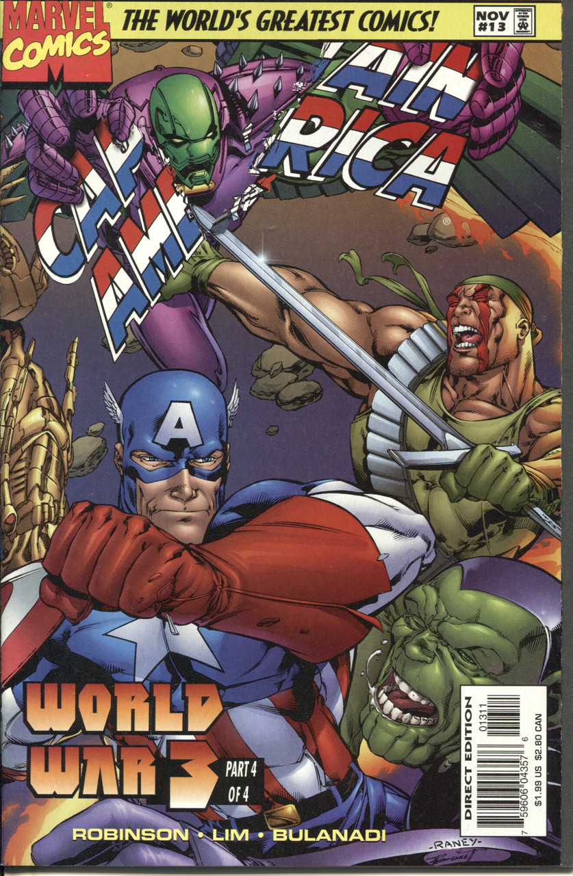 Captain America (1996 Series) #13 NM- 9.2