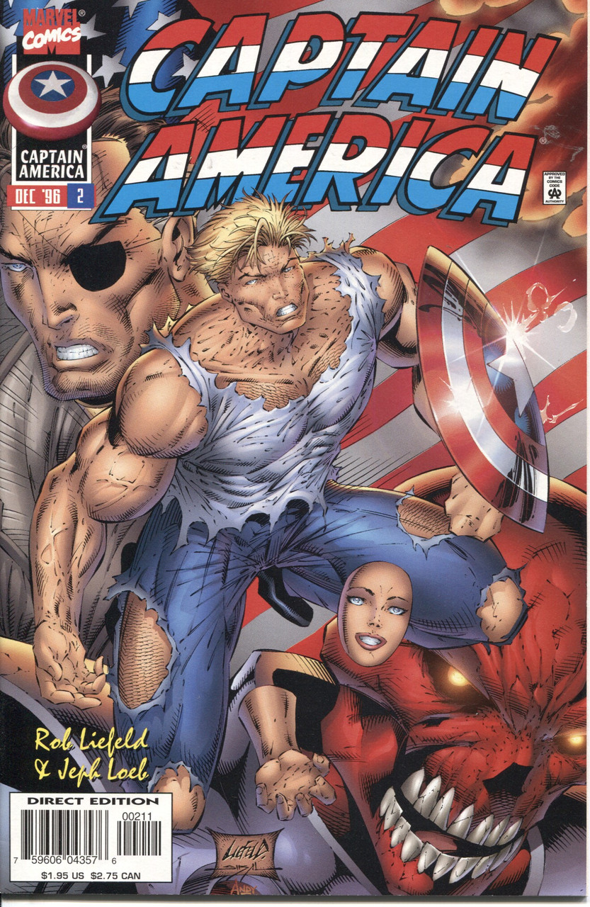 Captain America (1996 Series) #2 NM- 9.2