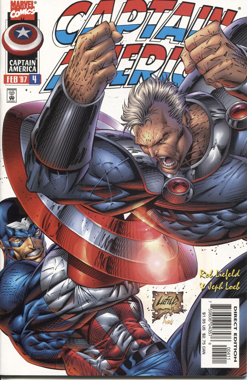 Captain America (1996 Series) #4 NM- 9.2