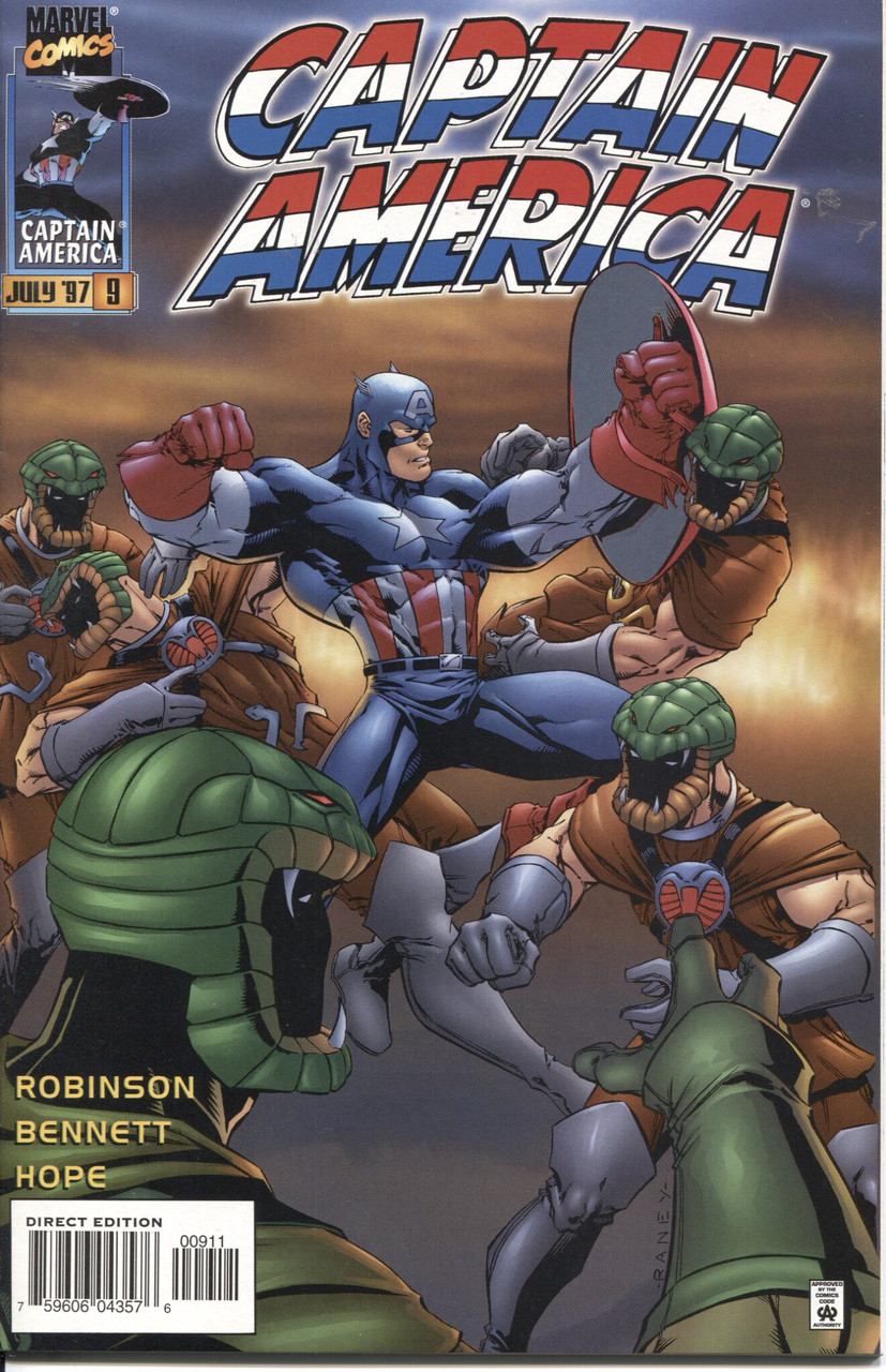 Captain America (1996 Series) #9 NM- 9.2