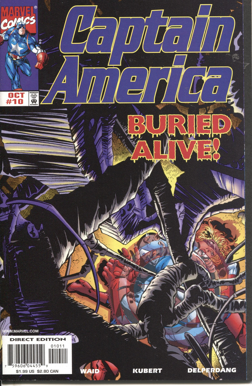 Captain America (1998 Series) #10 NM- 9.2