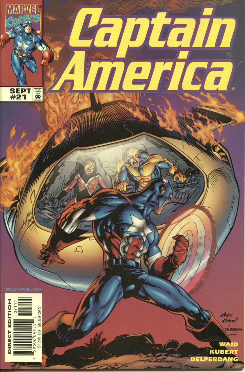 Captain America (1998 Series) #21 NM- 9.2
