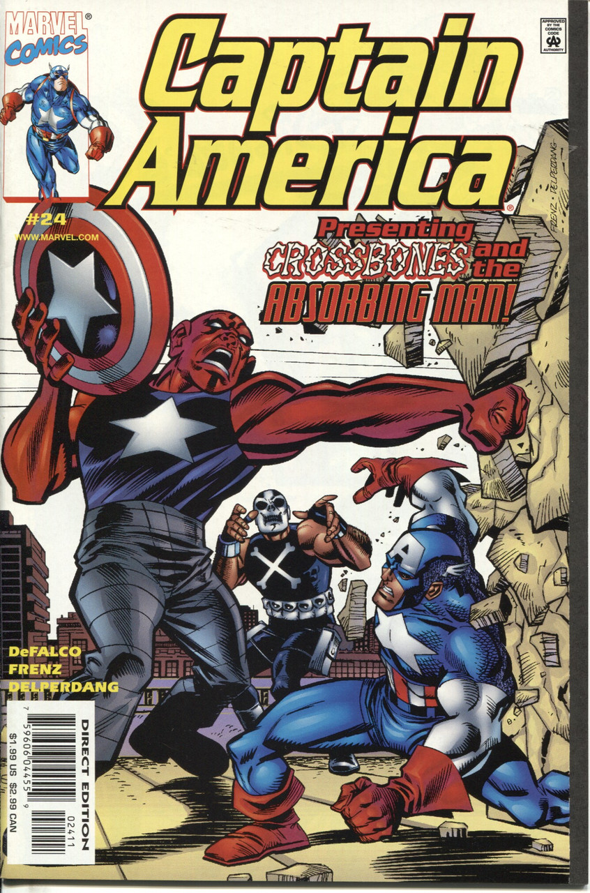 Captain America (1998 Series) #24 NM- 9.2