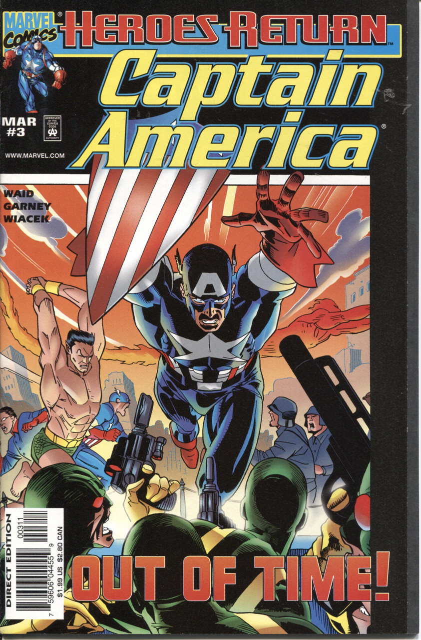 Captain America (1998 Series) #3 NM- 9.2