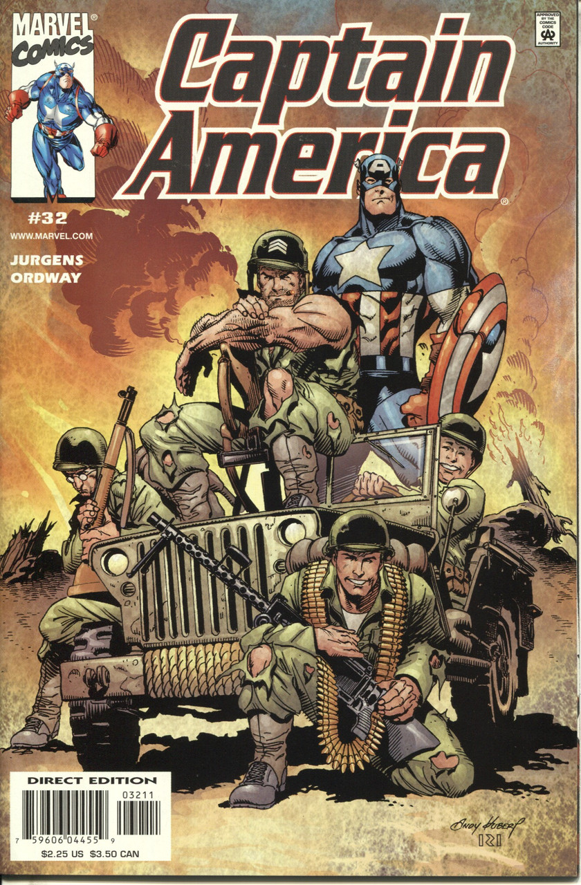 Captain America (1998 Series) #32 NM- 9.2