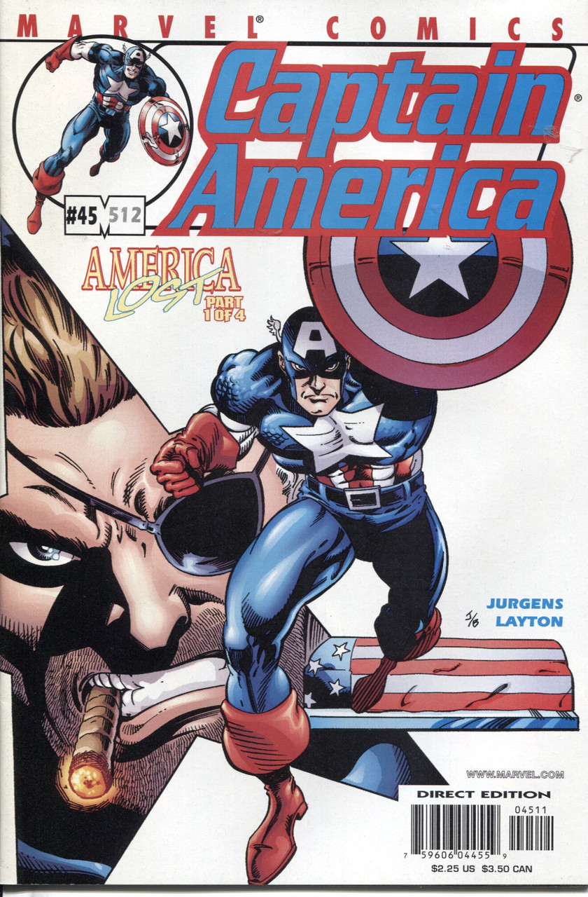 Captain America (1998 Series) #45 NM- 9.2