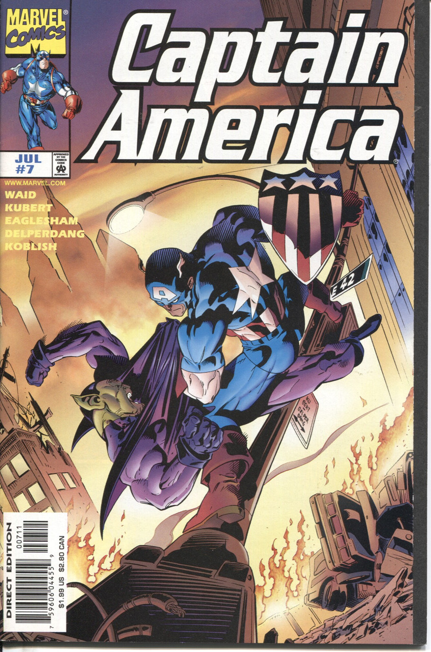 Captain America (1998 Series) #7 NM- 9.2