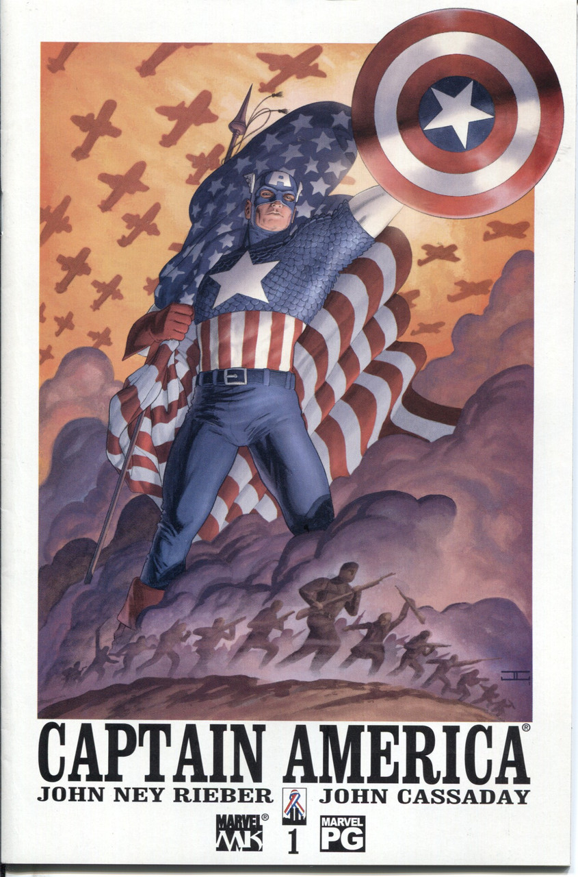 Captain America (2002 Series) #1 NM- 9.2