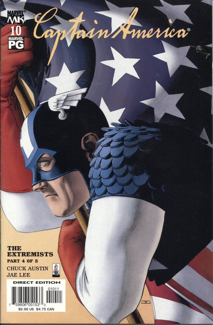 Captain America (2002 Series) #10 NM- 9.2