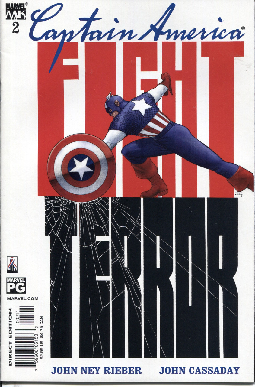 Captain America (2002 Series) #2 NM- 9.2