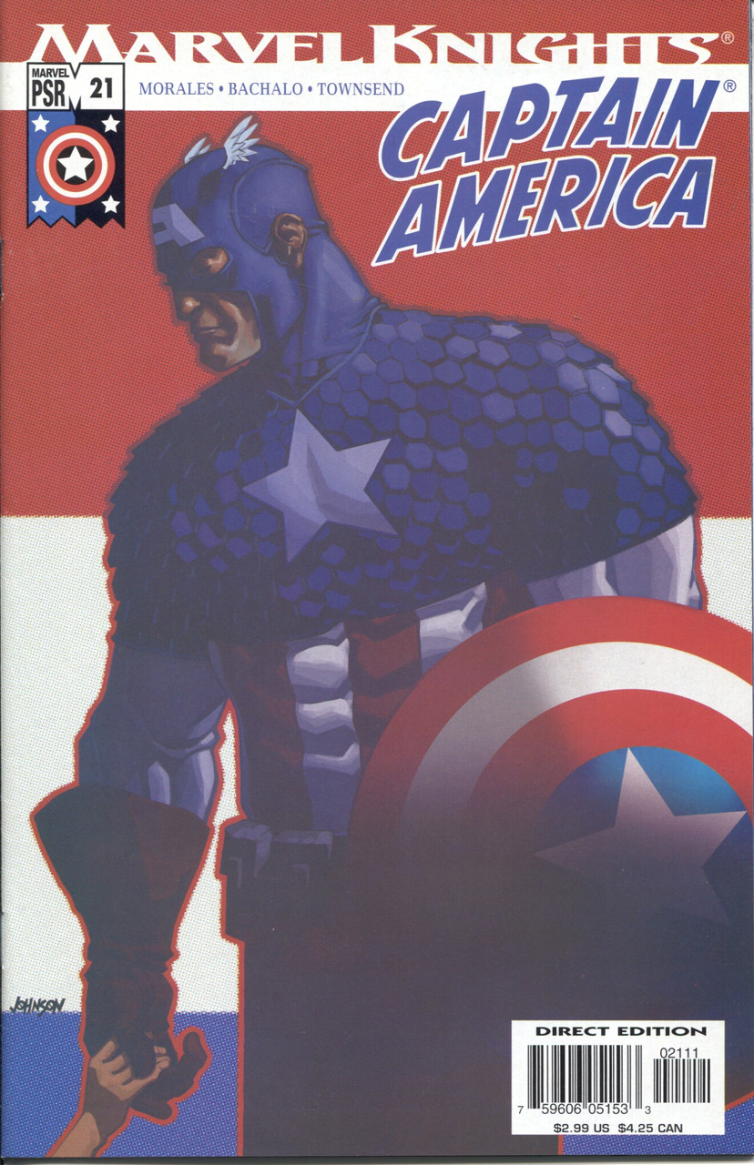 Captain America (2002 Series) #21 NM- 9.2