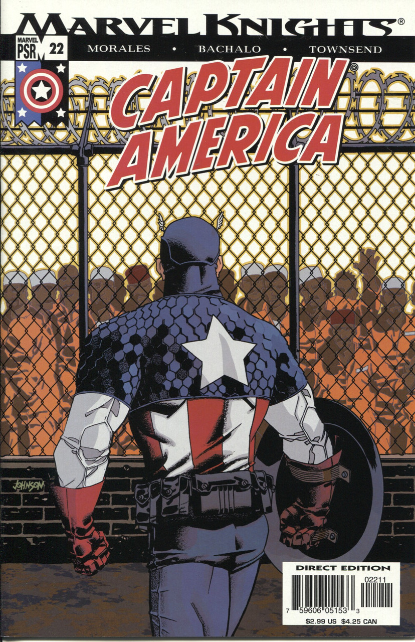 Captain America (2002 Series) #22 NM- 9.2