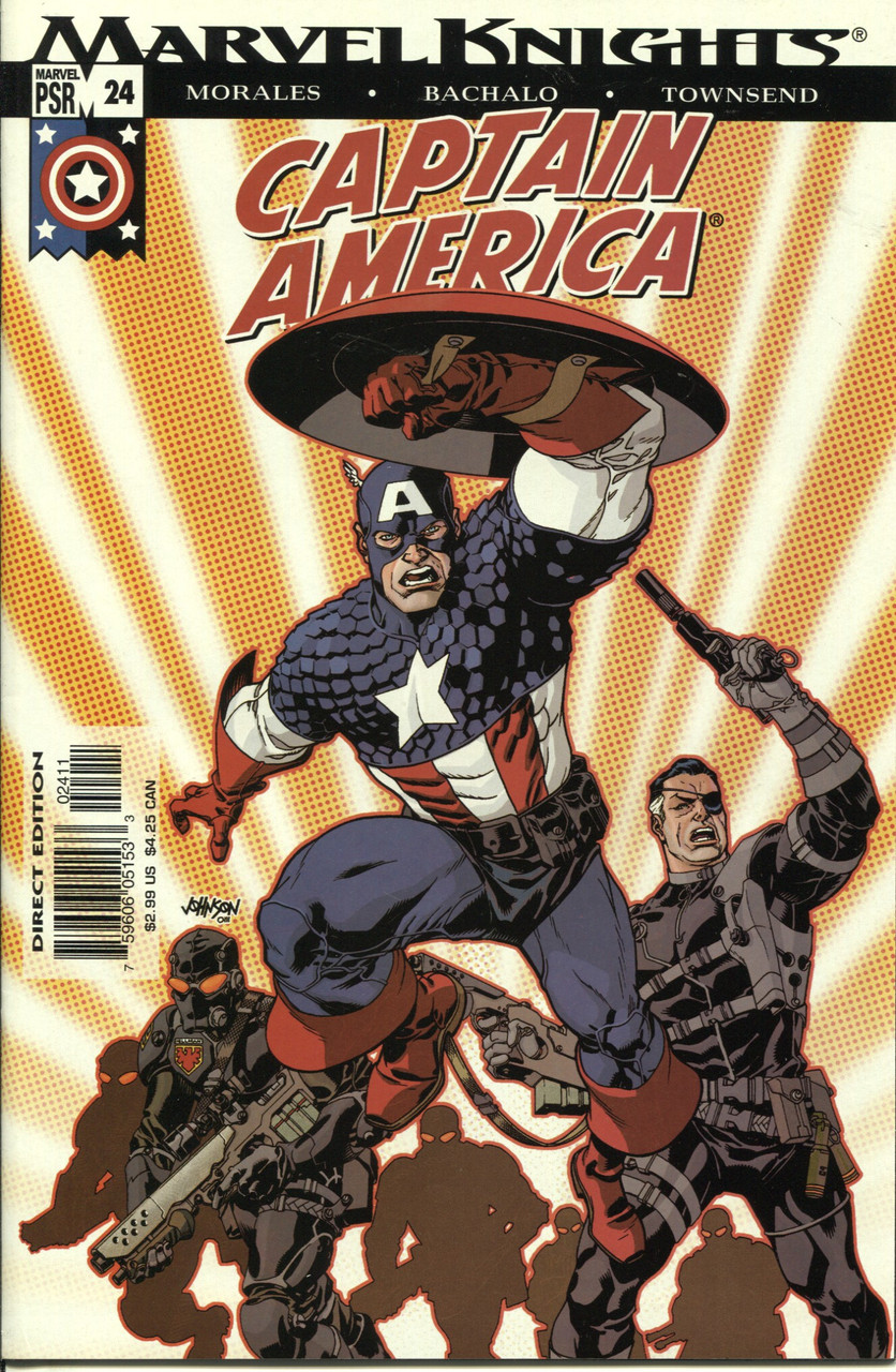 Captain America (2002 Series) #24 NM- 9.2