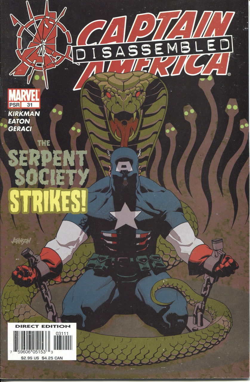 Captain America (2002 Series) #31 NM- 9.2