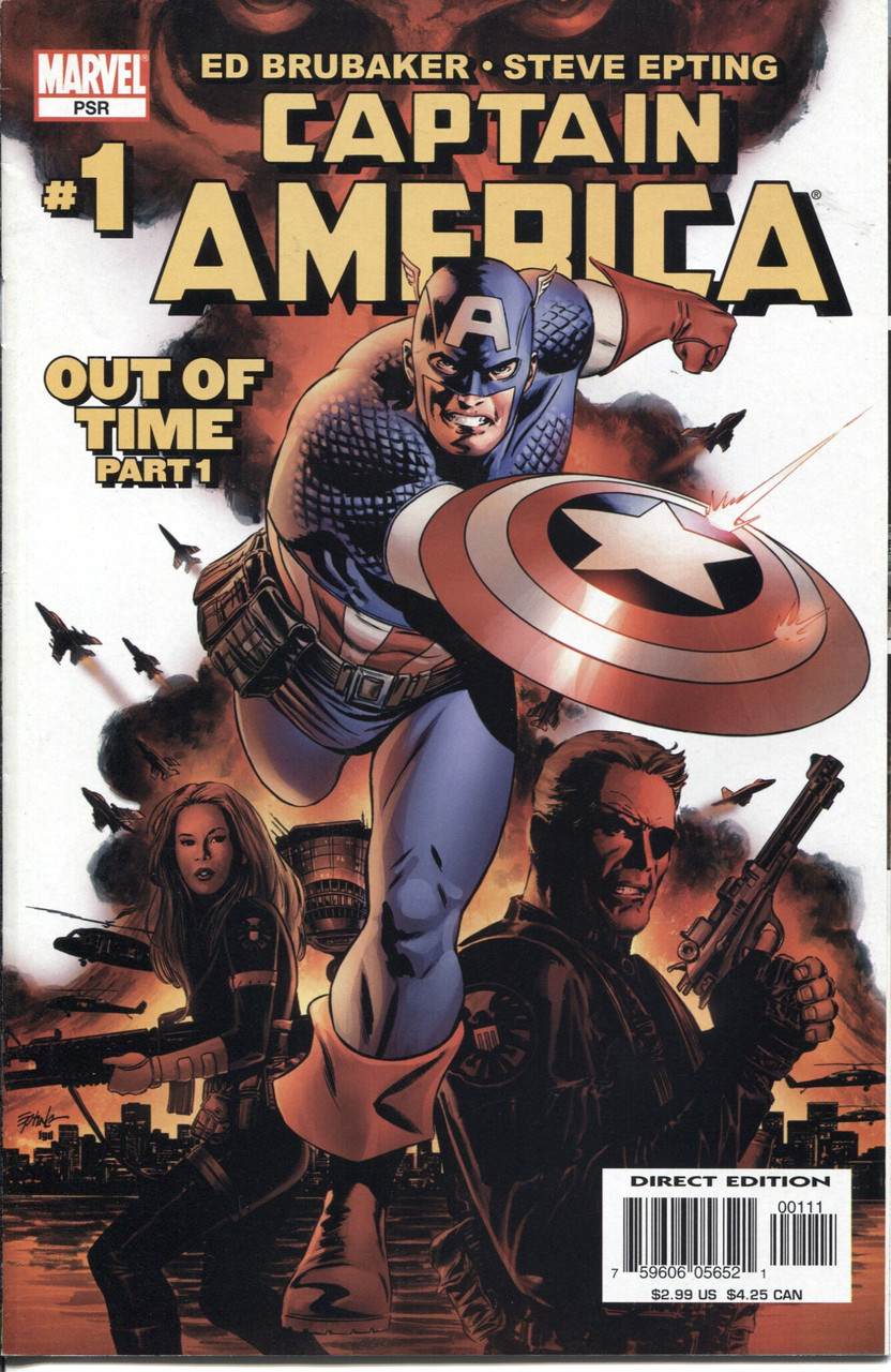 Captain America (2005 Series) #1 VF+ 8.5