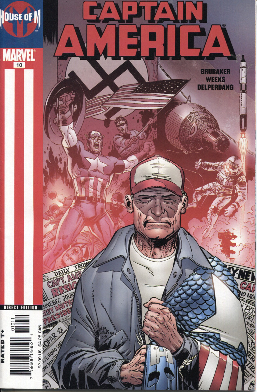 Captain America (2005 Series) #10 NM- 9.2