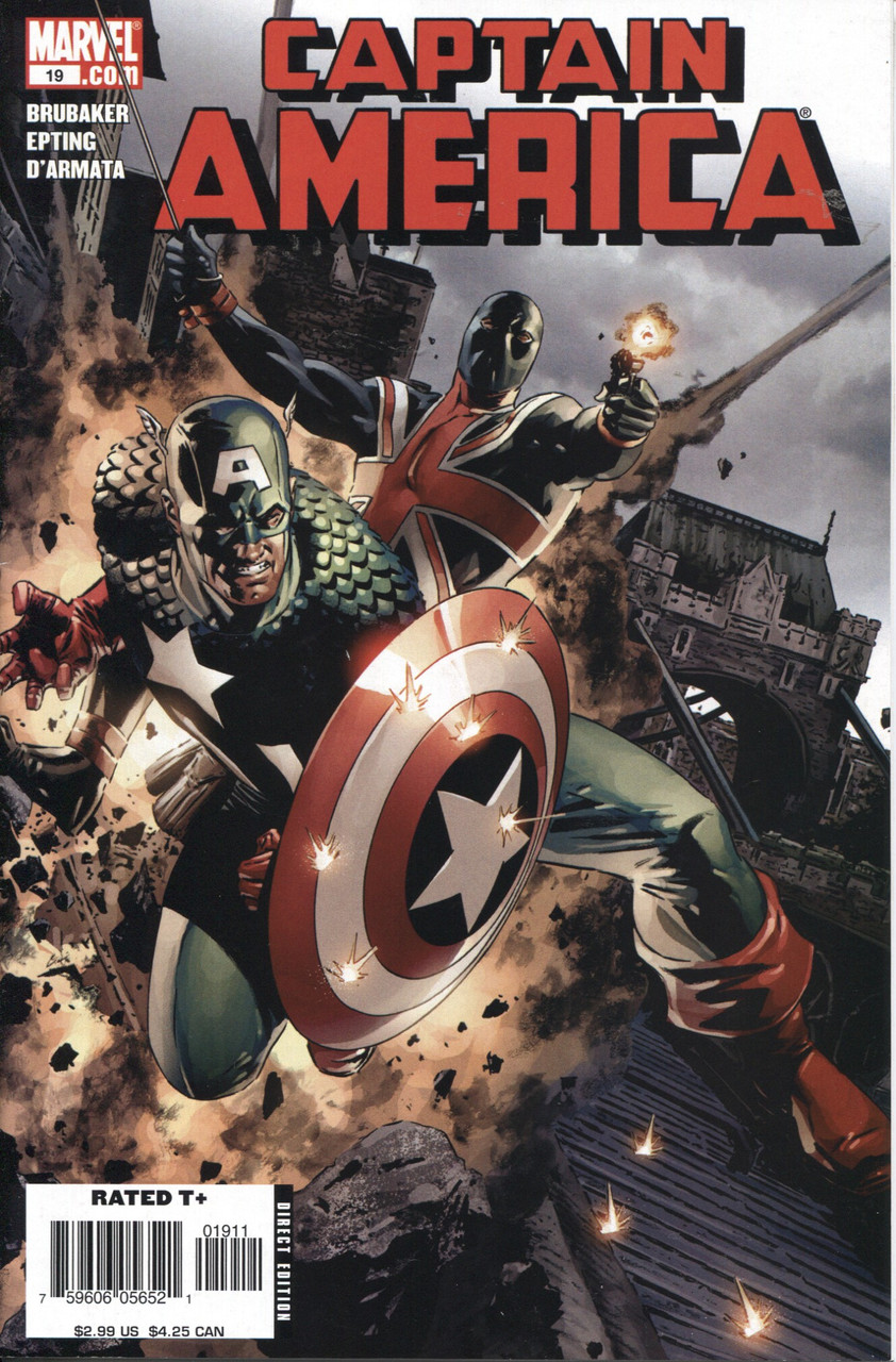 Captain America (2005 Series) #19 NM- 9.2