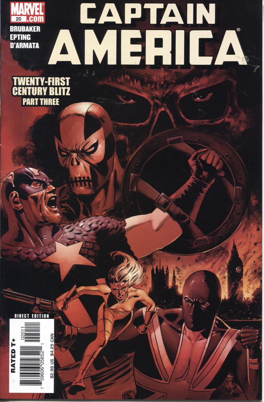 Captain America (2005 Series) #20 NM- 9.2