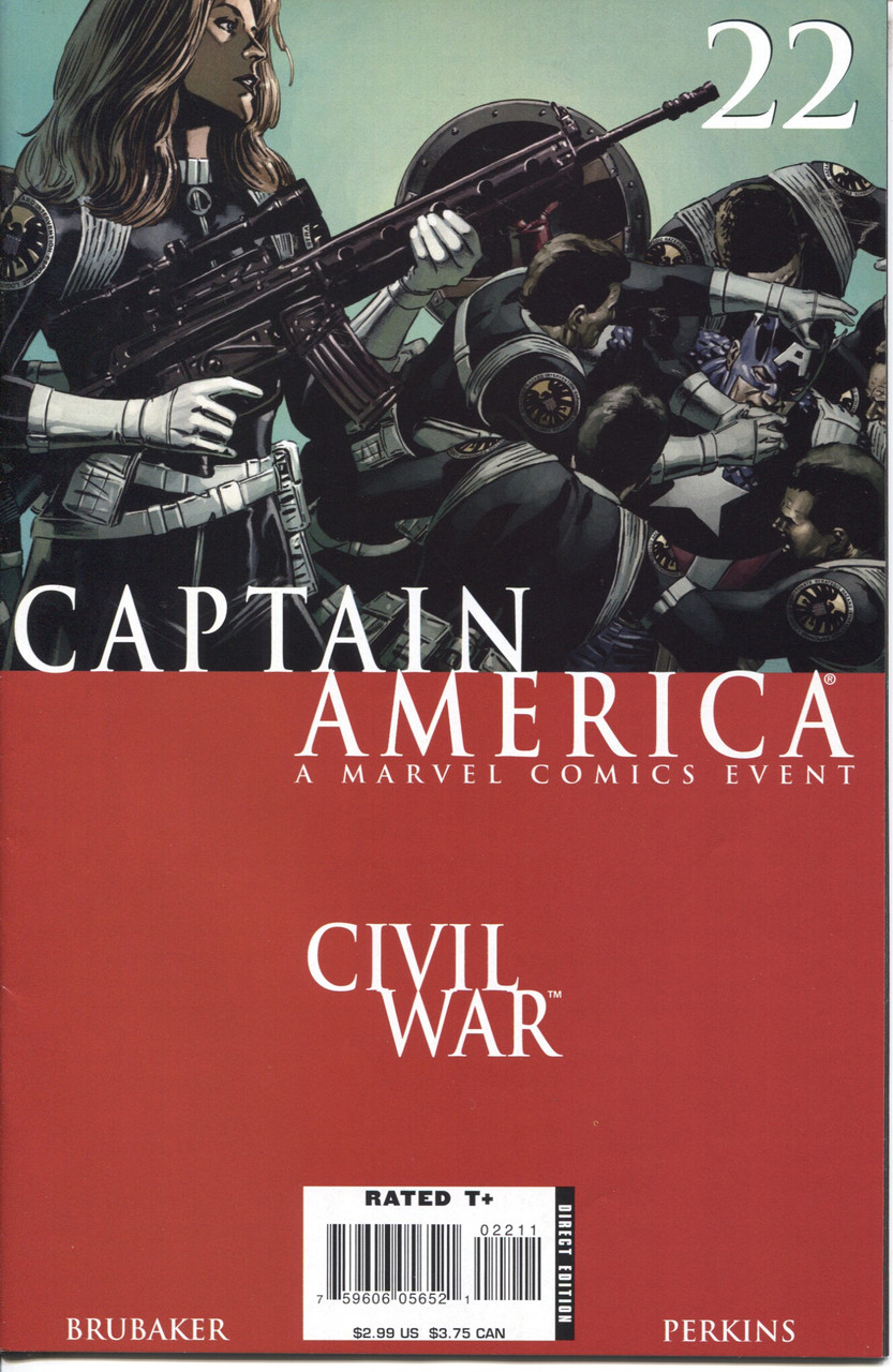 Captain America (2005 Series) #22 NM- 9.2