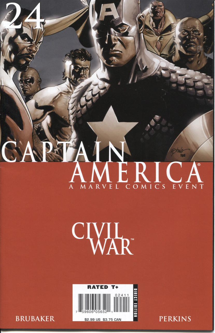 Captain America (2005 Series) #24 NM- 9.2