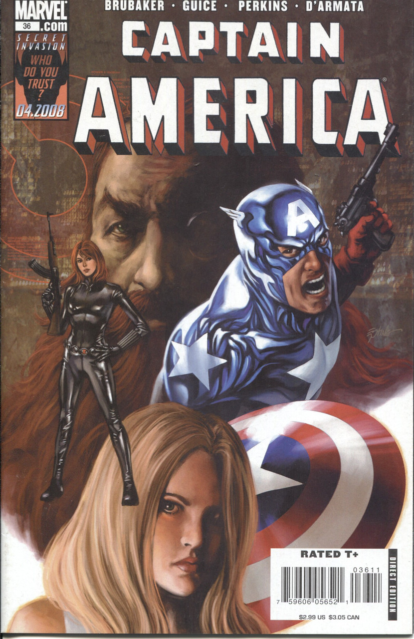Captain America (2005 Series) #36 NM- 9.2