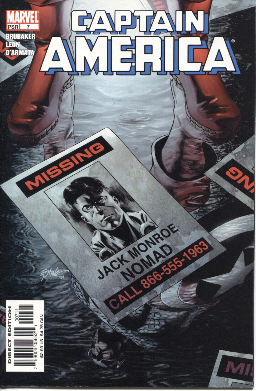 Captain America (2005 Series) #7 NM- 9.2