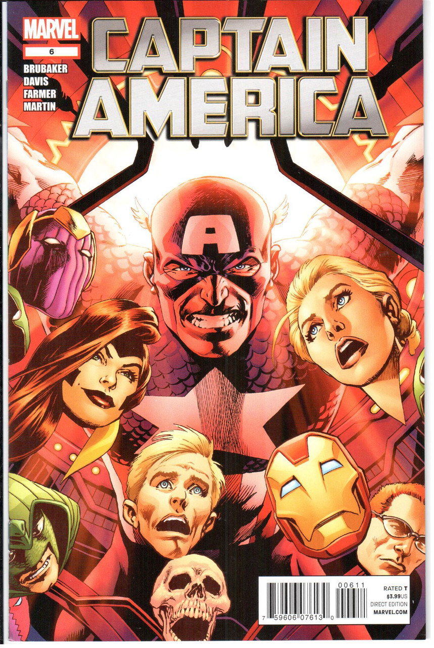 Captain America (2011 Series) #06 NM- 9.2